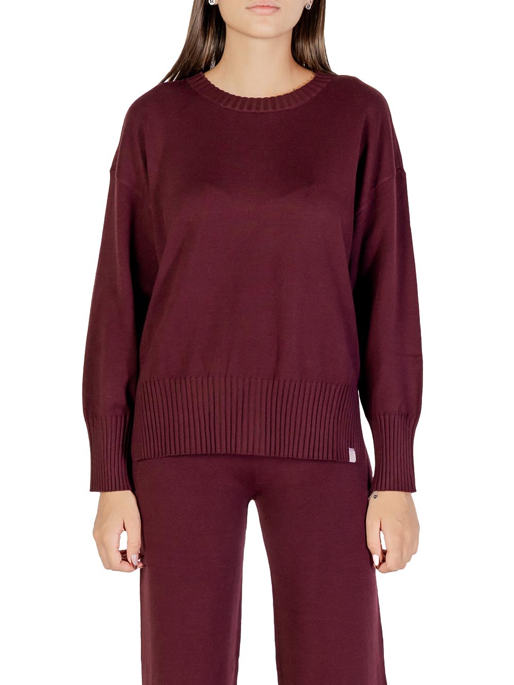 CHORAL Maglia Donna Sli5ml026106d Bordò