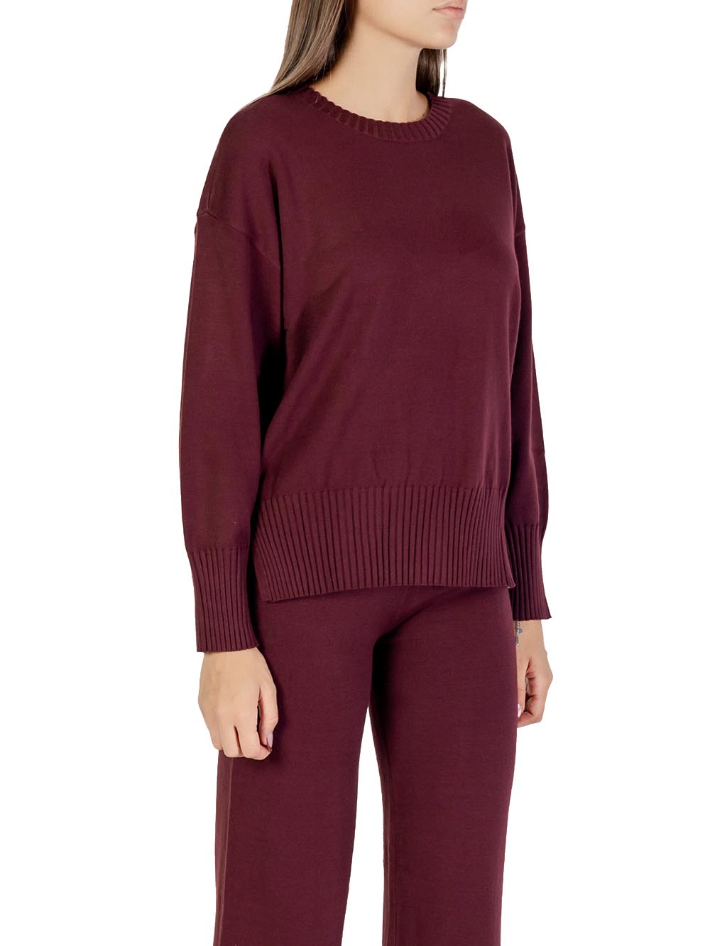 CHORAL Maglia Donna Sli5ml026106d Bordò