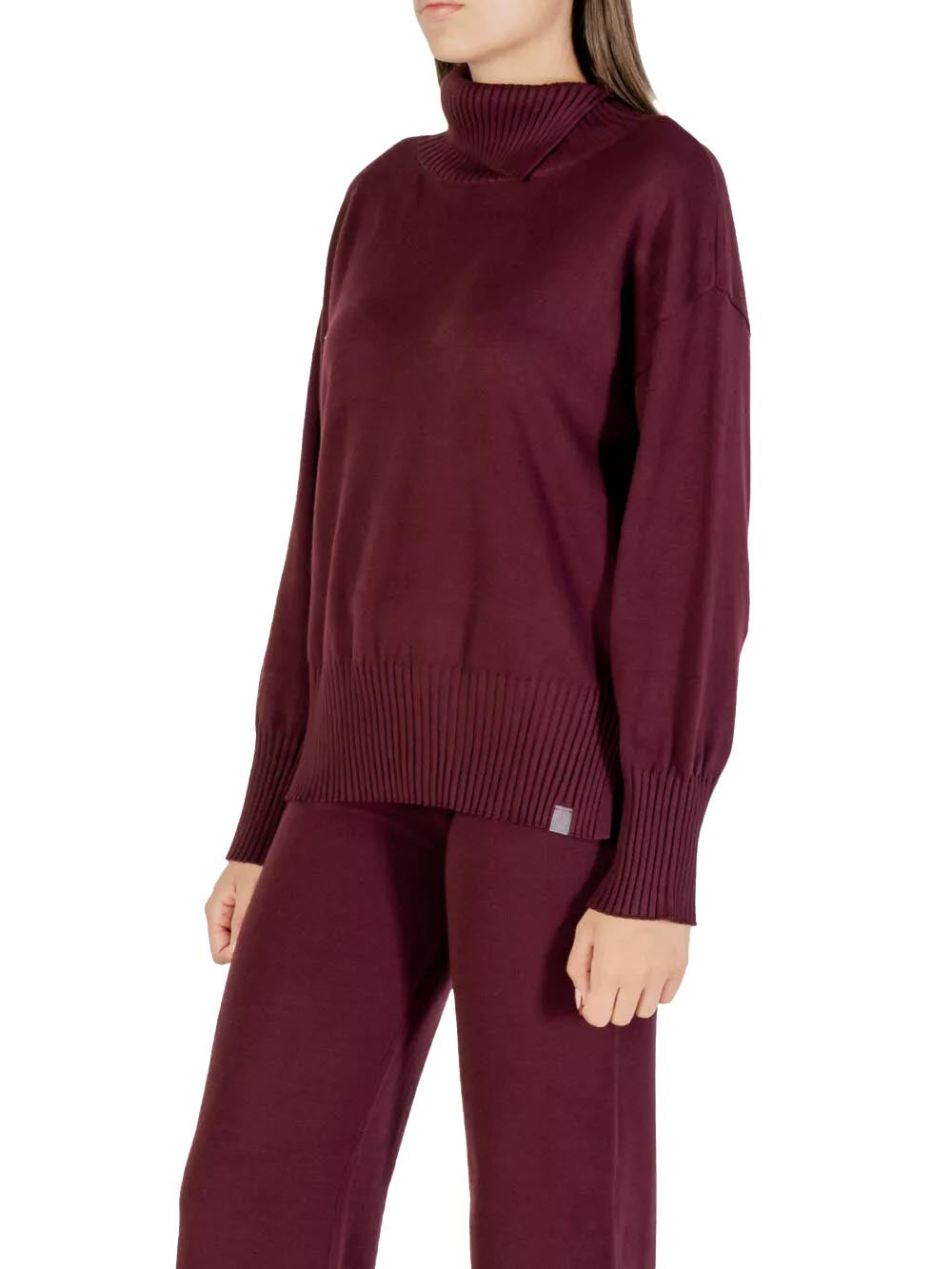 CHORAL Maglia Donna Sli5ml026107d Bordò