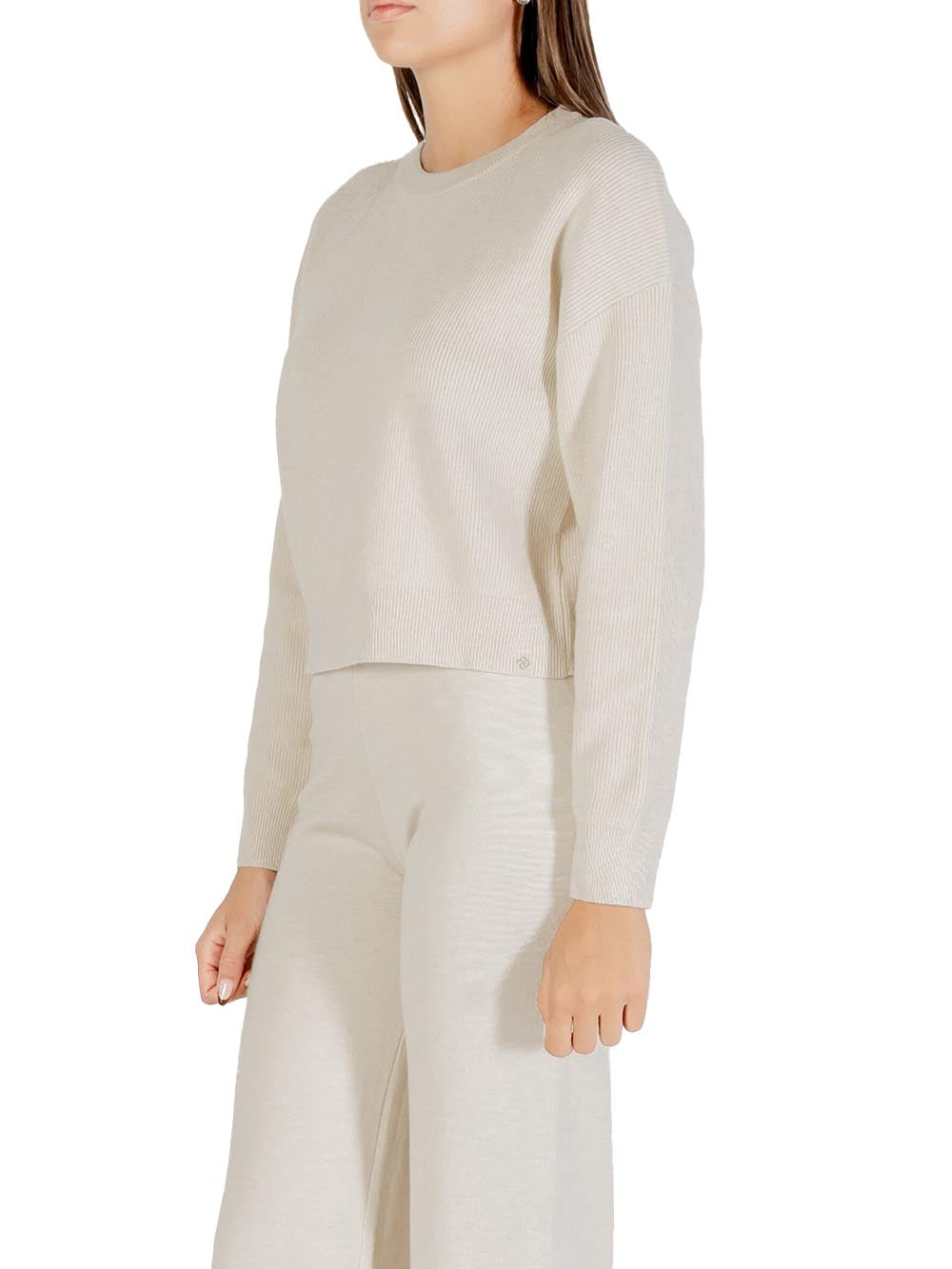 CHORAL Maglia Donna Sli5ml026122d Beige