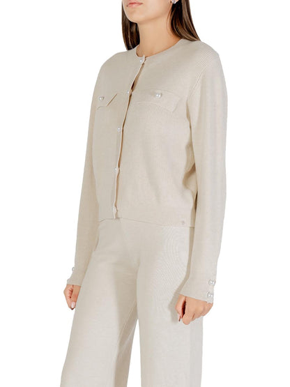 CHORAL Maglia Donna Sli5ml026123d Beige