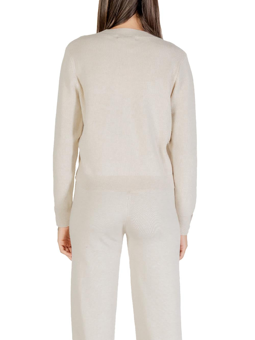 CHORAL Maglia Donna Sli5ml026123d Beige