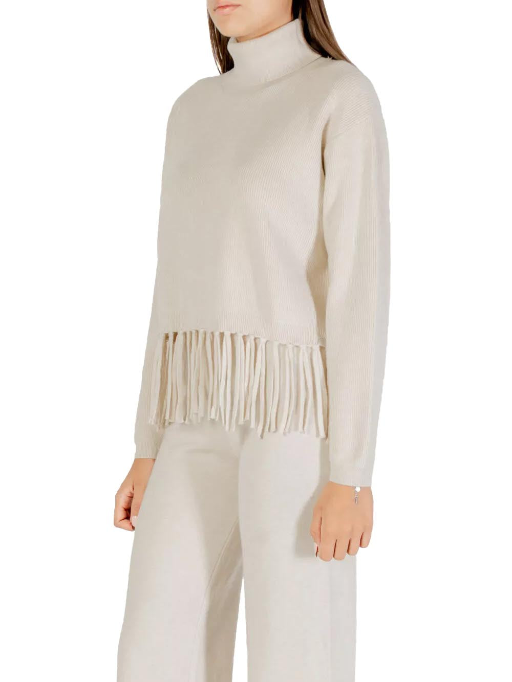 CHORAL Maglia Donna Sli5ml026127d Beige