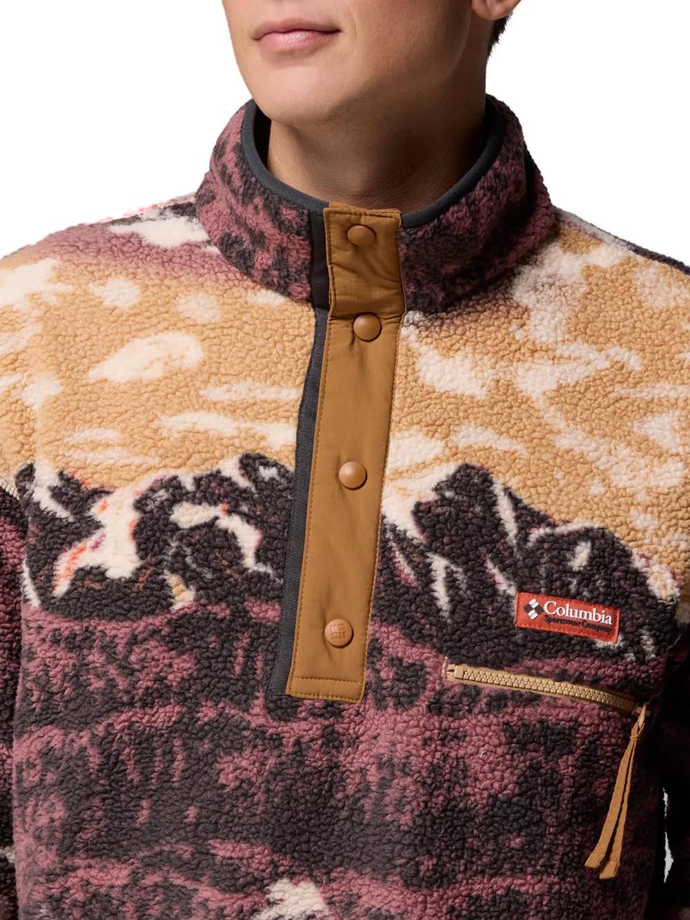 COLUMBIA Pile Donna 2098461225 Am4498 Camel brown