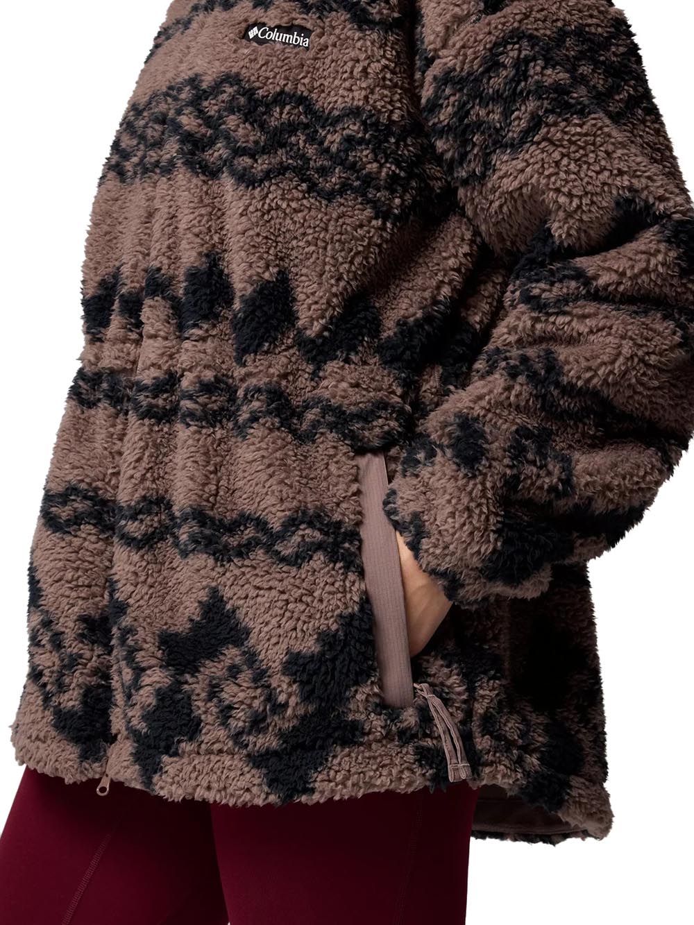 COLUMBIA Pile Donna 2135371254 Al5262 Grigio nero