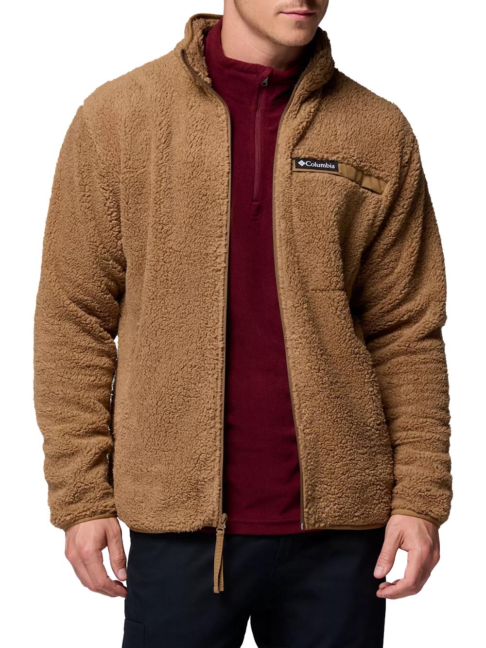 COLUMBIA Pile Uomo 2135481257 Am2797 Cammello