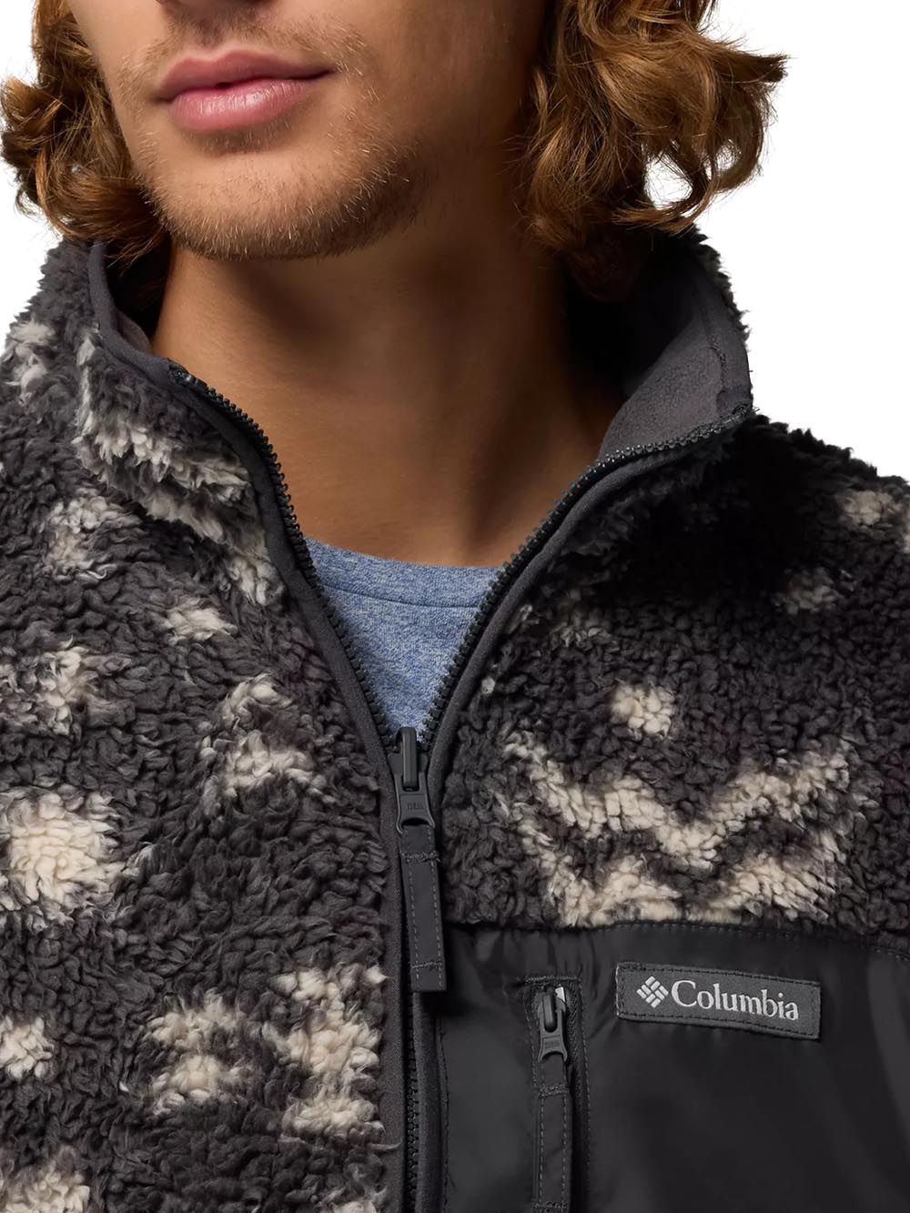 COLUMBIA Pile Uomo 2135651011 Am5170 Grigio