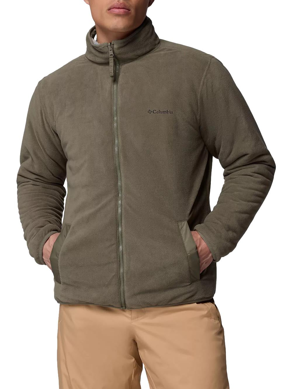 COLUMBIA Pile Uomo 2135651397 Am5170 Verde