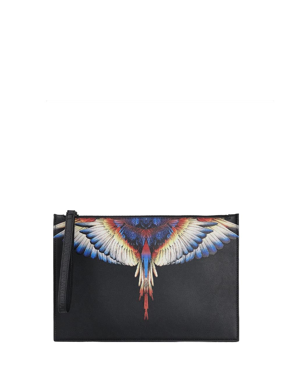 COUNTY OF MILAN Pochette Uomo Comaf250133 Nero giallo