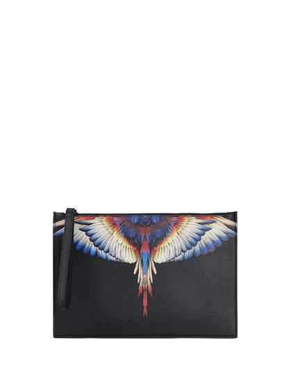 COUNTY OF MILAN Pochette Uomo Comaf250133 Nero giallo