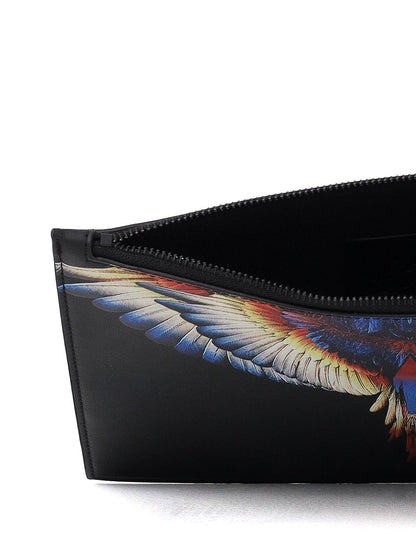 COUNTY OF MILAN Pochette Uomo Comaf250133 Nero giallo