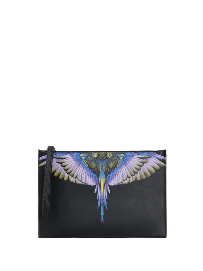 COUNTY OF MILAN Pochette Uomo Comaf250135 Nero blu