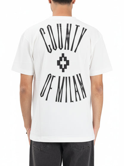 COUNTY OF MILAN T-shirt Uomo F5camath057 Off white