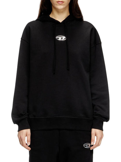 Diesel Felpa Uomo A09856 0bmbj Nero