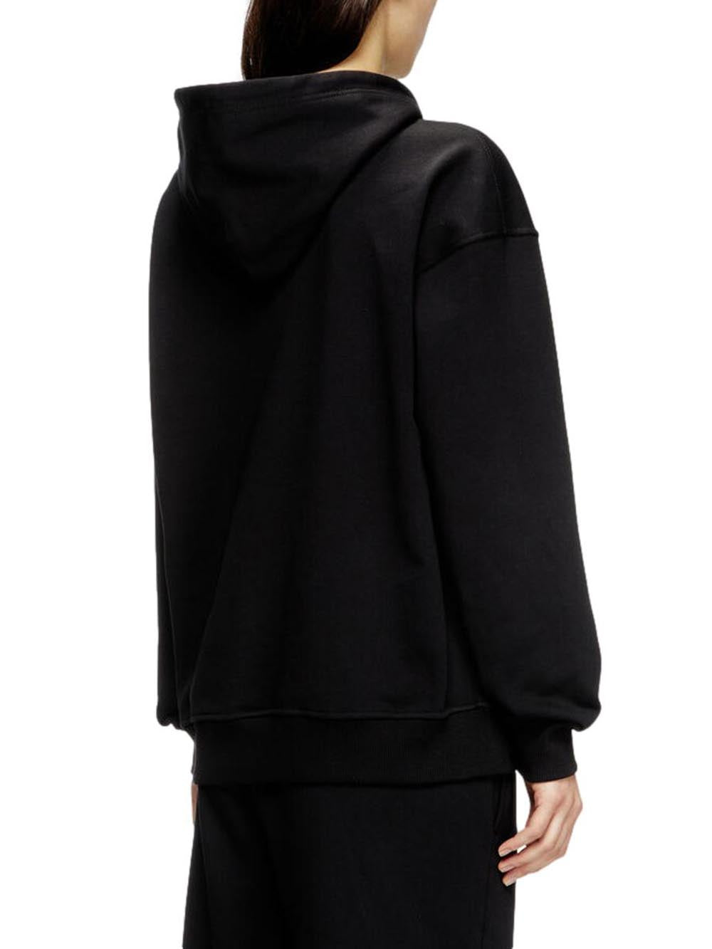 Diesel Felpa Uomo A09856 0bmbj Nero