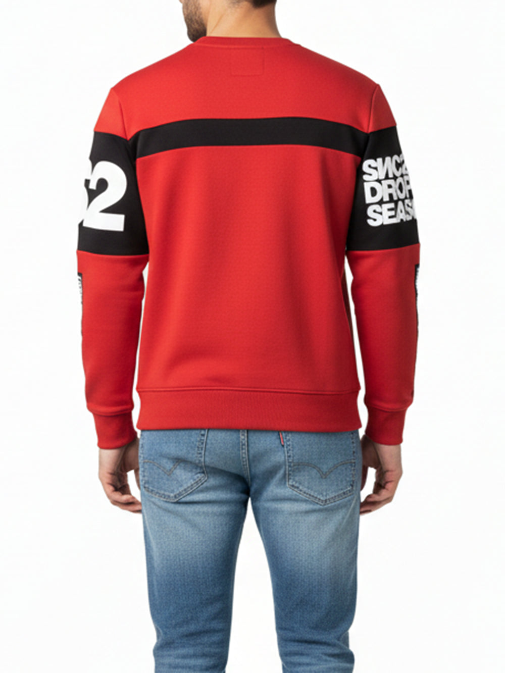 Ds2 Felpa Uomo Fw25215 Vinaccia