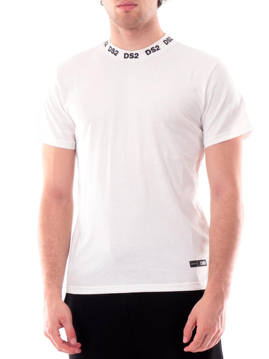 Ds2 T-shirt Uomo Fw25224 Bianco