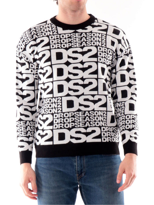 Ds2 Maglia Uomo Fw25246 Nero