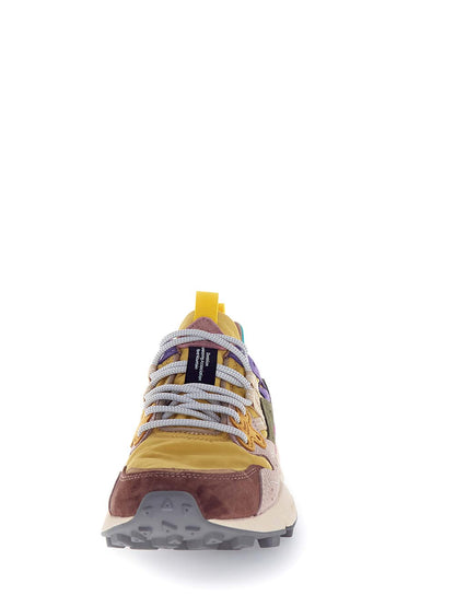 Flower Mountain Sneaker Donna 201781701 Beige/giallo