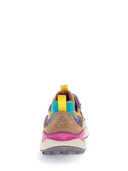 Flower Mountain Sneaker Donna 201781701 Beige/giallo