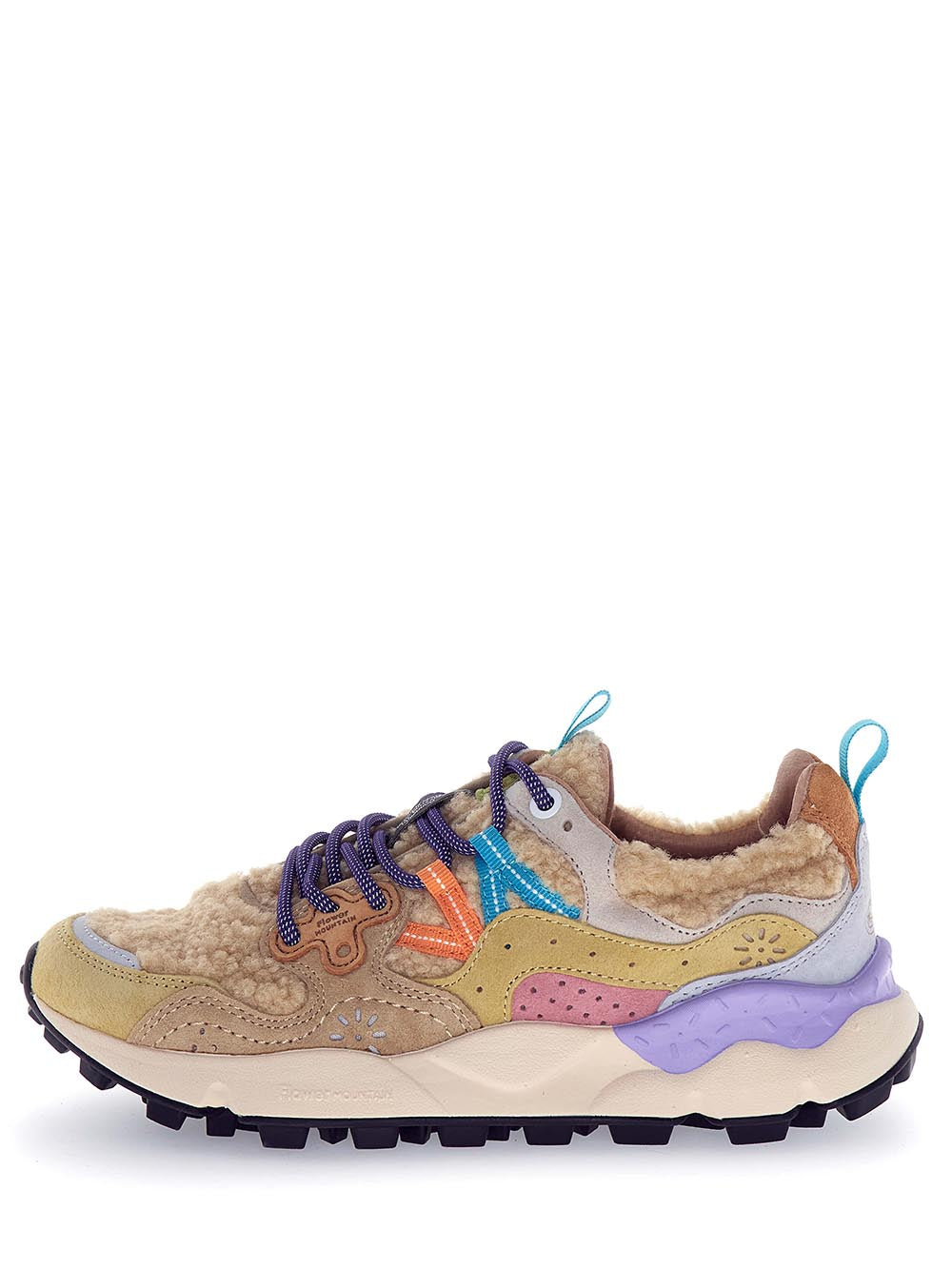 Flower Mountain Sneaker Donna 201781730 Beige