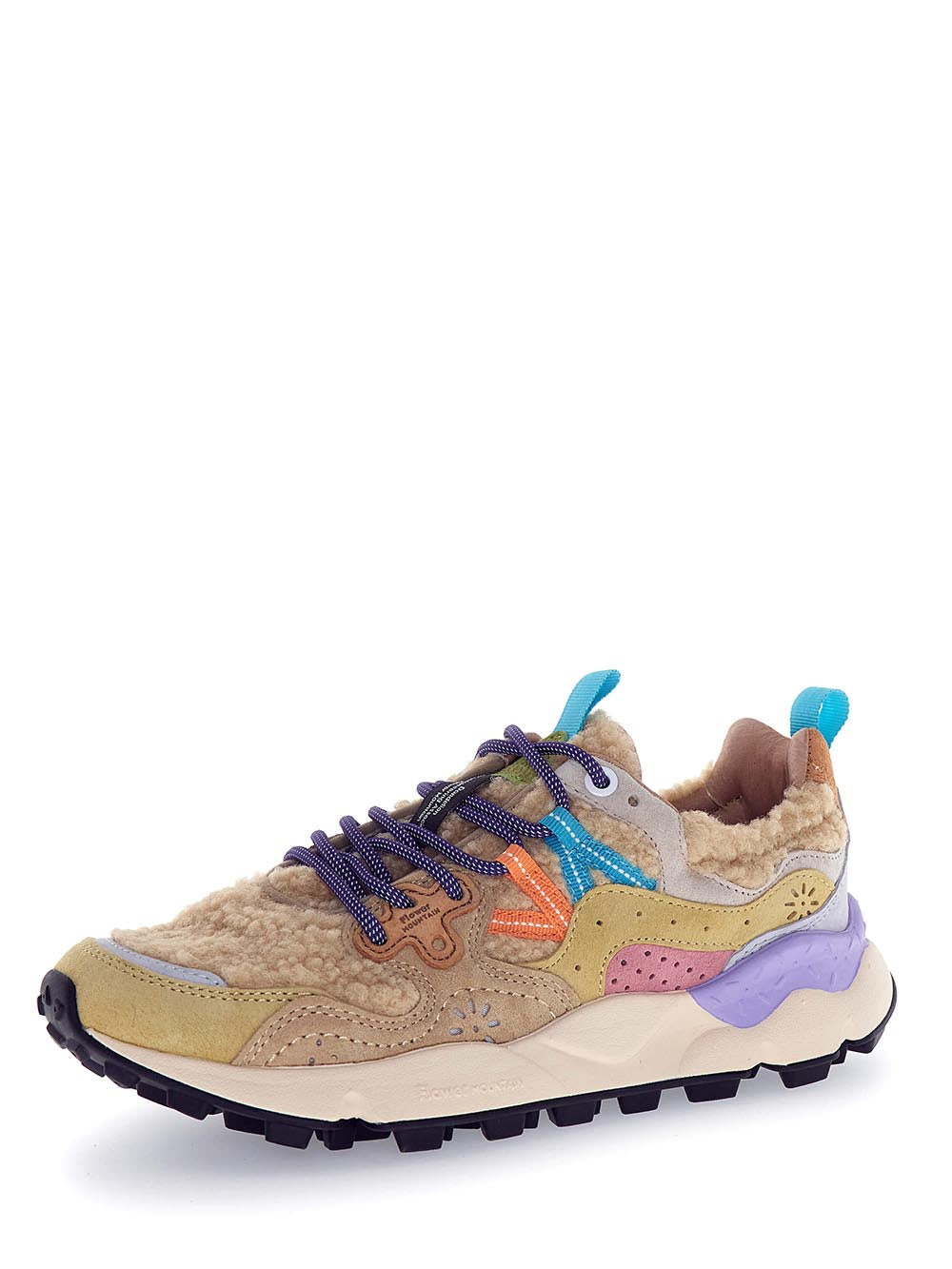 Flower Mountain Sneaker Donna 201781730 Beige