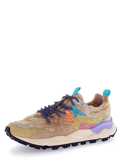 Flower Mountain Sneaker Donna 201781730 Beige