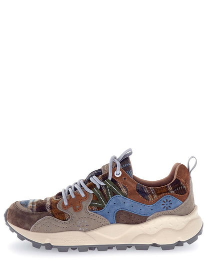Flower Mountain Sneaker Unisex 201781852 Grigio/Marrone