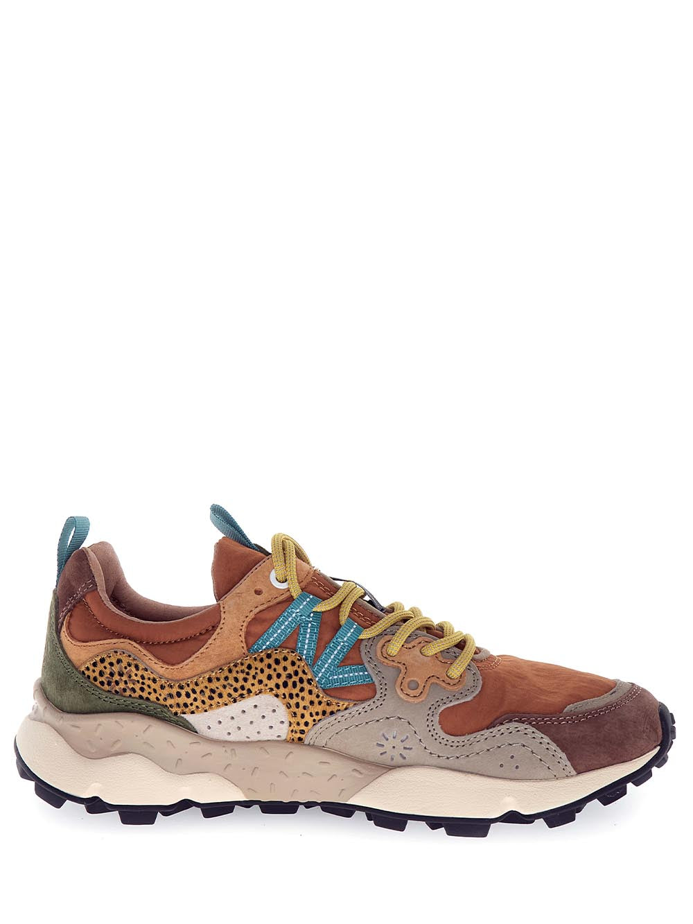 Flower Mountain Sneaker Unisex 201781856 Grigio/Cotto