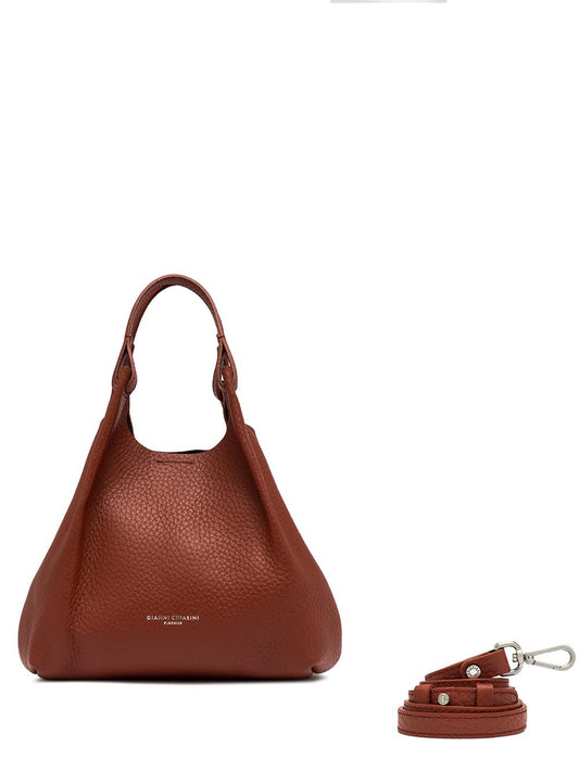 Gianni Chiarini Borsa a Spalla Donna Bs 9719 Rngdbl Bordeaux/Testa di moro