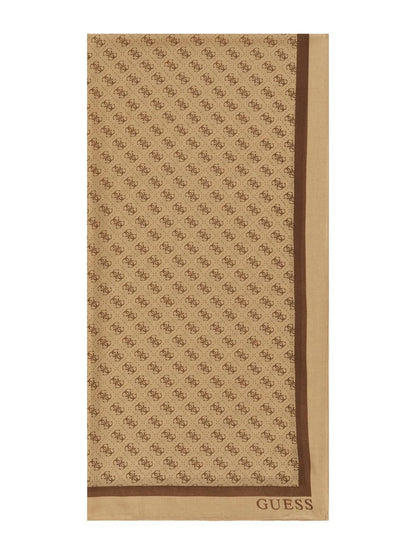 Guess Sciarpa Donna Aw5341 Pol03 Latte