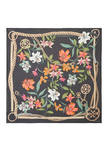 Guess Sciarpa Donna Aw5346 Pol03 Nero