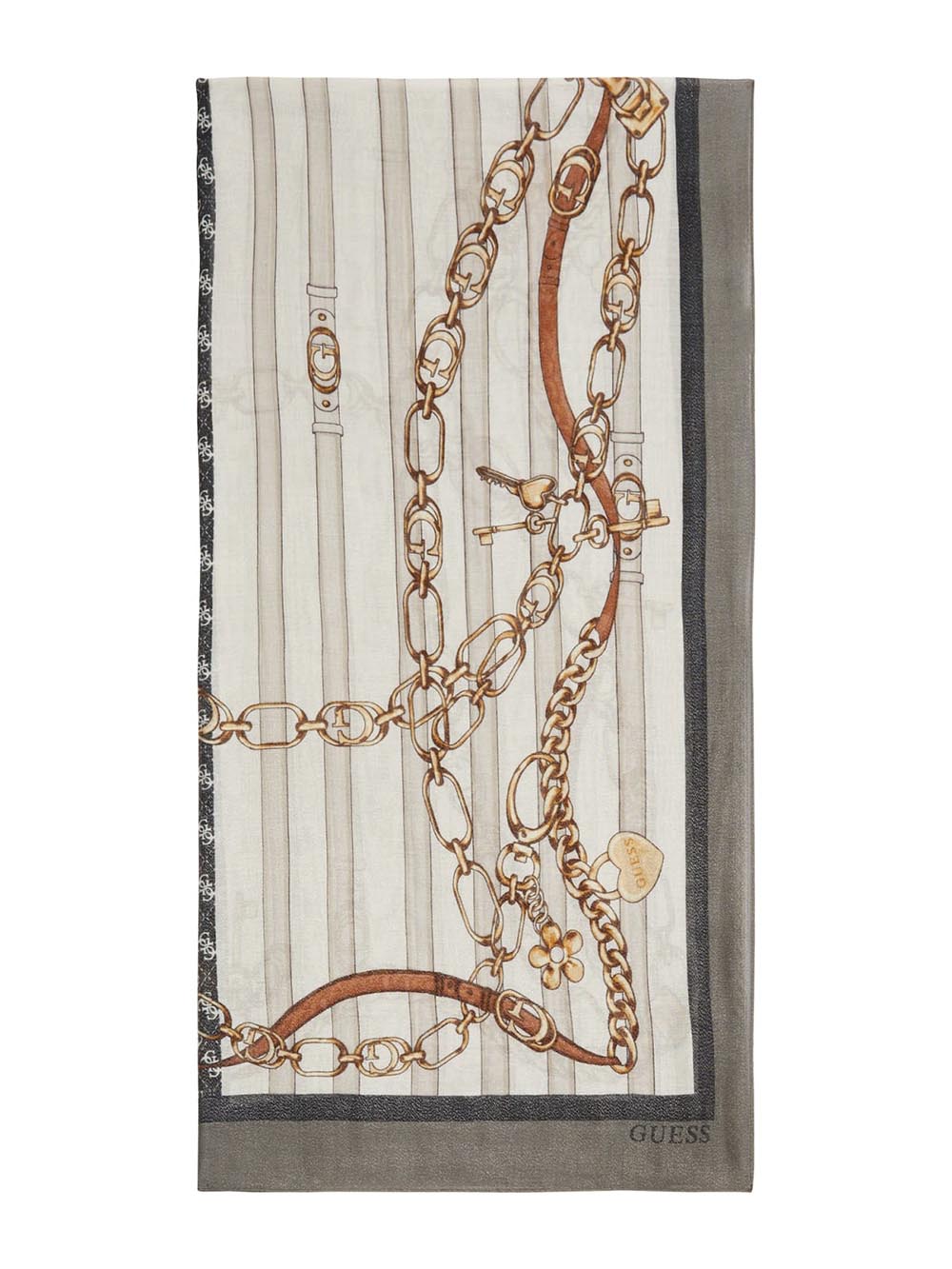 Guess Sciarpa Donna Aw5351 Vis03 Nero