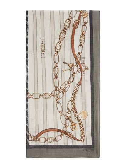 Guess Sciarpa Donna Aw5351 Vis03 Nero