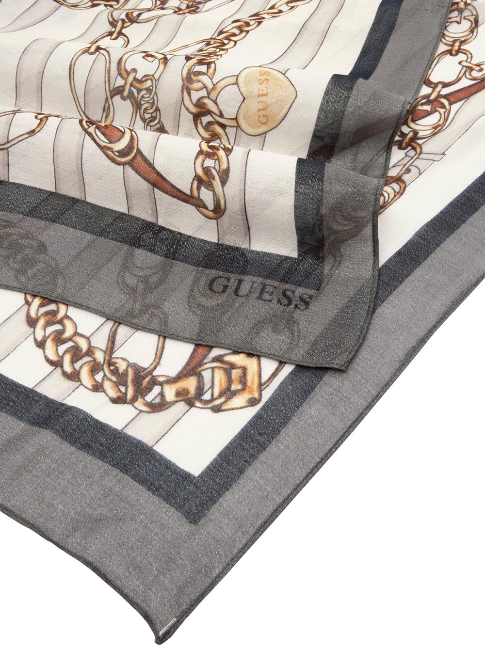 Guess Sciarpa Donna Aw5351 Vis03 Nero