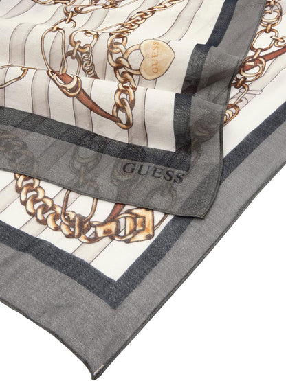 Guess Sciarpa Donna Aw5351 Vis03 Nero