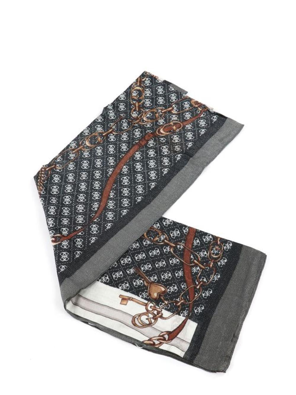 Guess Sciarpa Donna Aw5351 Vis03 Nero