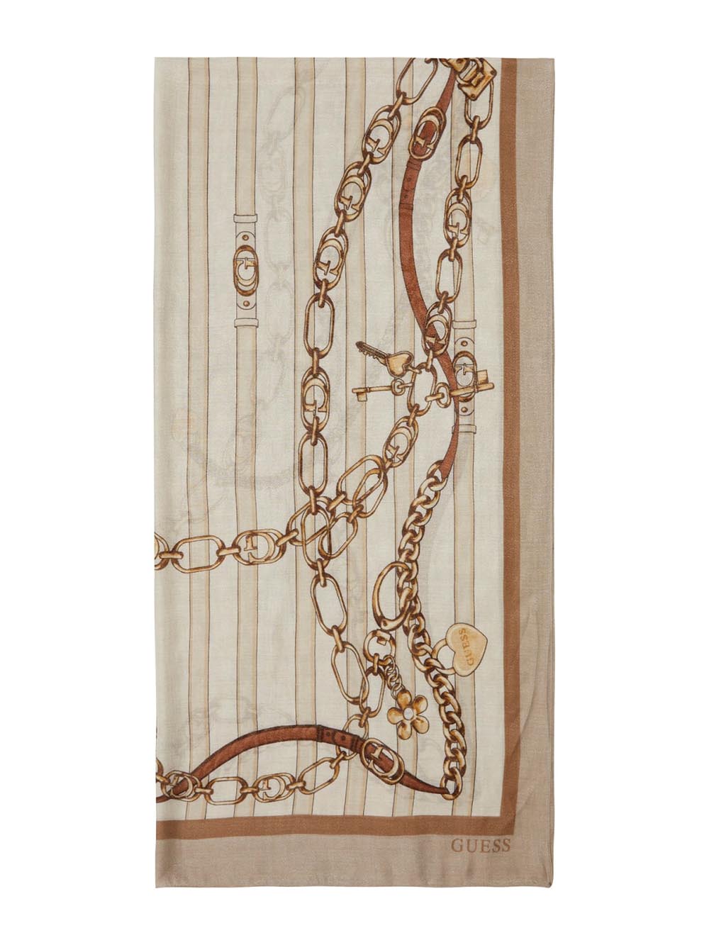Guess Sciarpa Donna Aw5351 Vis03 Beige