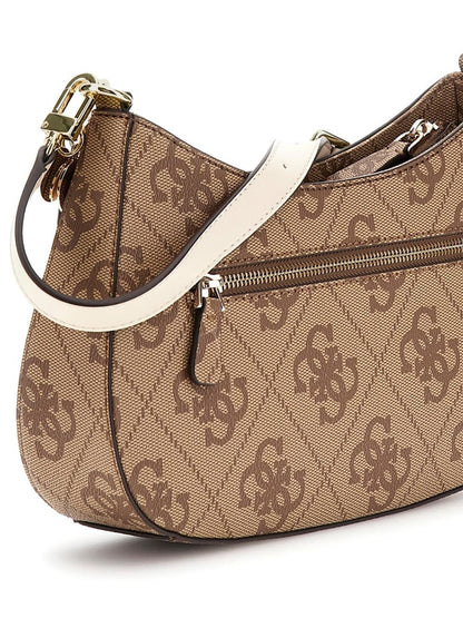 Guess Borsa a Spalla Donna Hwos96 72180 Latte