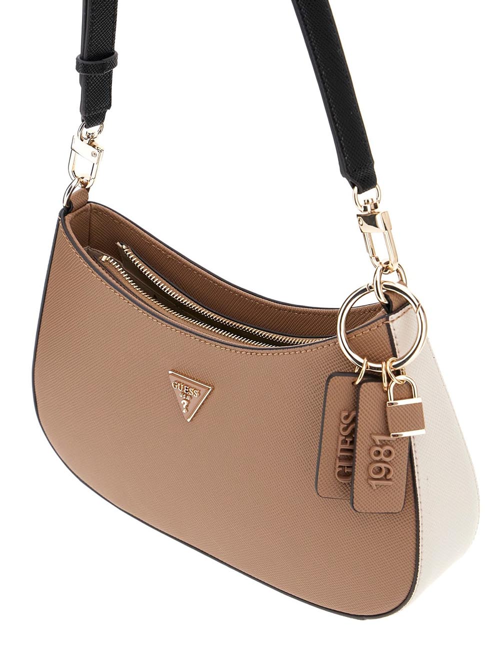 Guess Borsa a Spalla Donna Hwzg96 72180 Beige