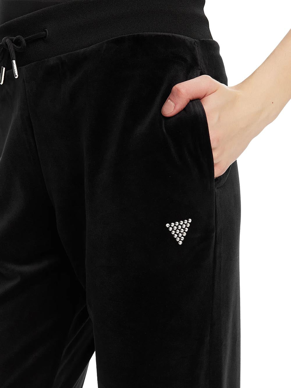 Guess Pantalone Donna V3bb27 K0232 Nero