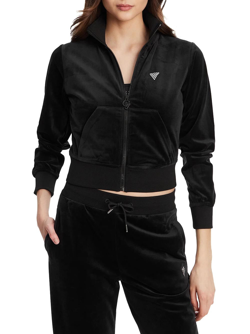 Guess Felpa Donna V3bq22 K0232 Nero