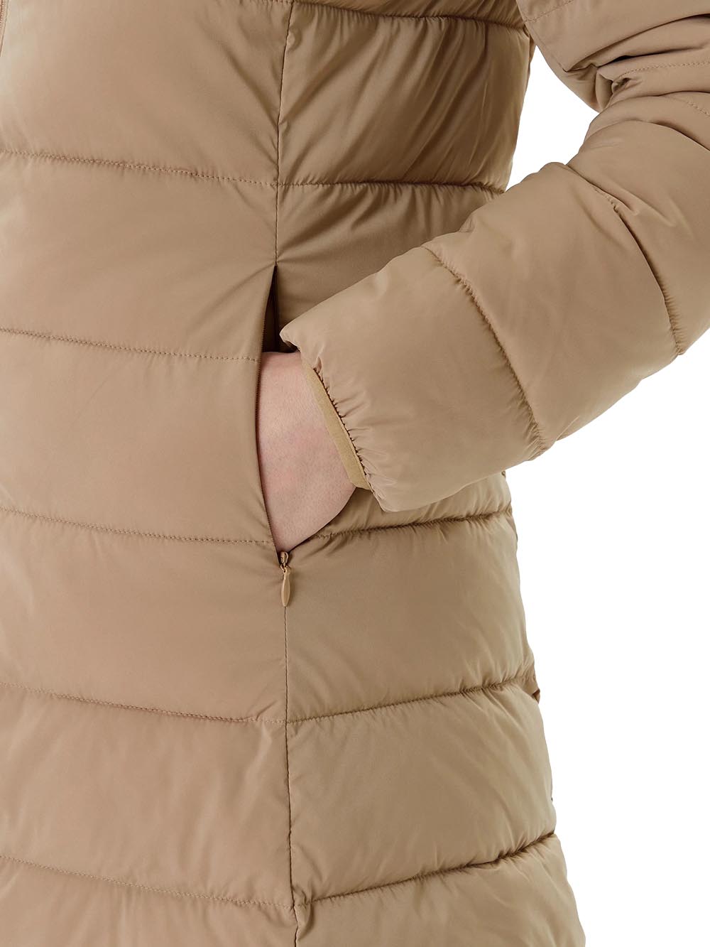 Guess Giubbino Donna V4yl05 Wf3x0 Beige