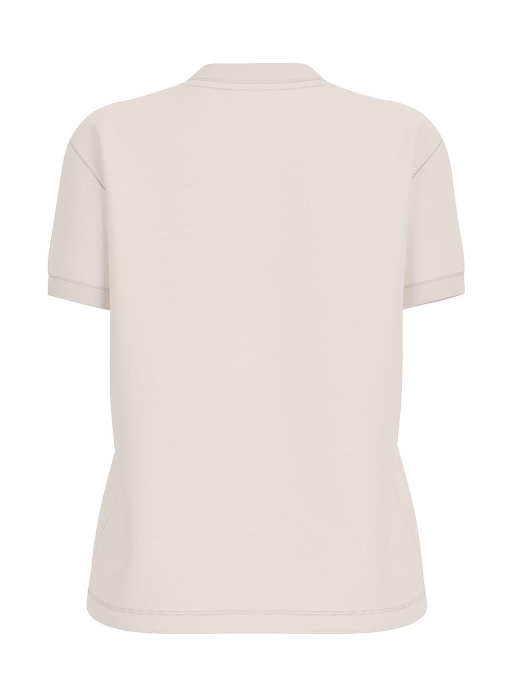 Guess T-shirt Donna V5bi16 K8fq4 Panna