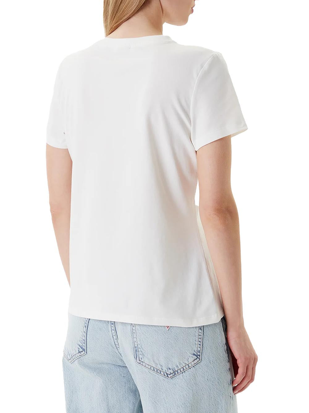 Guess T-shirt Donna V5yi08 J1314 Panna