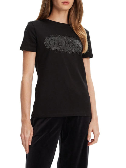Guess T-shirt Donna V5yi08 J1314 Nero