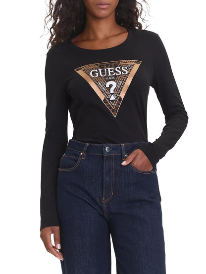 Guess T-shirt Donna W5bi75 J1314 Nero