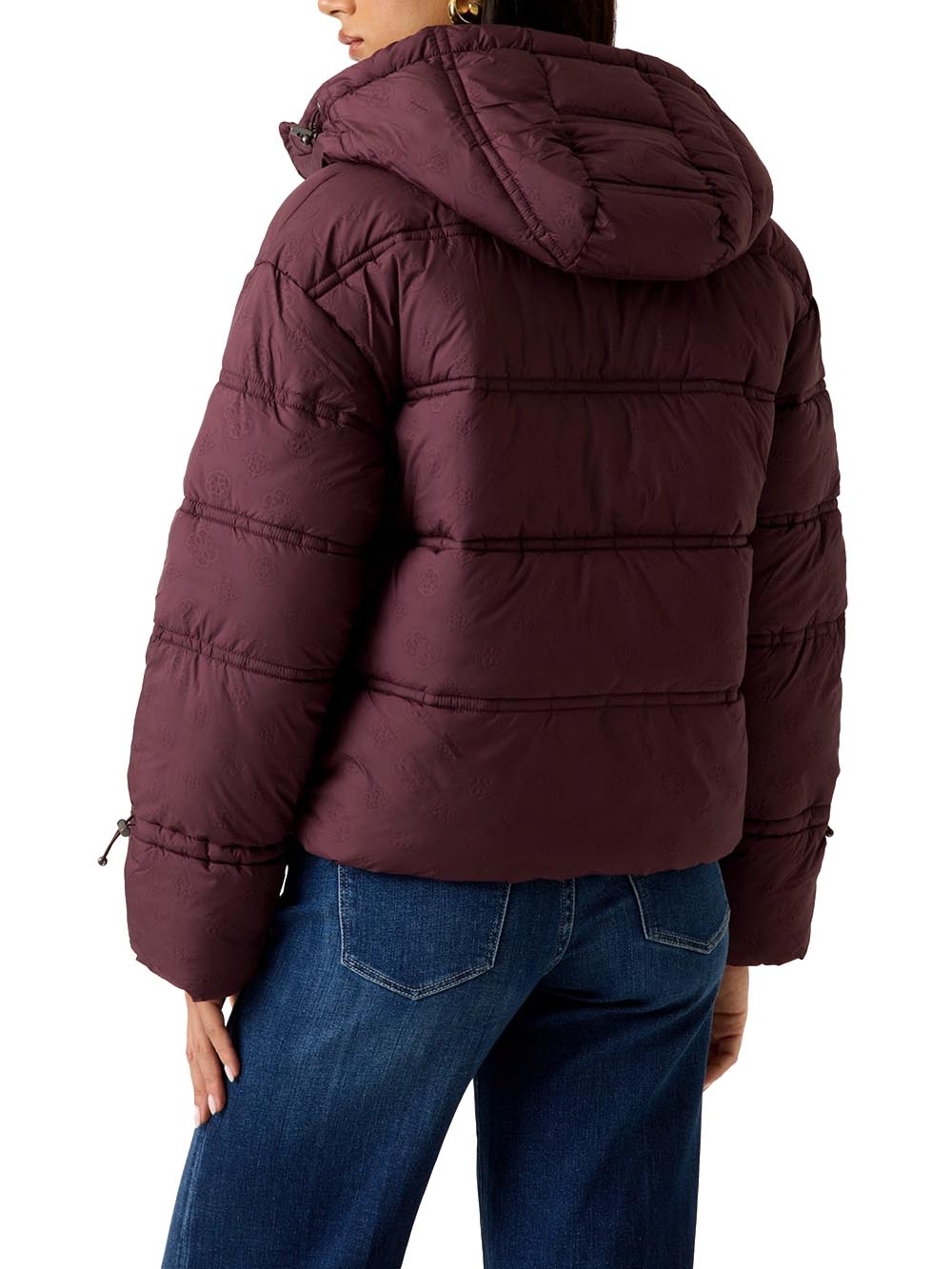 Guess Giubbino Donna W5bl43w2902 Bordeaux