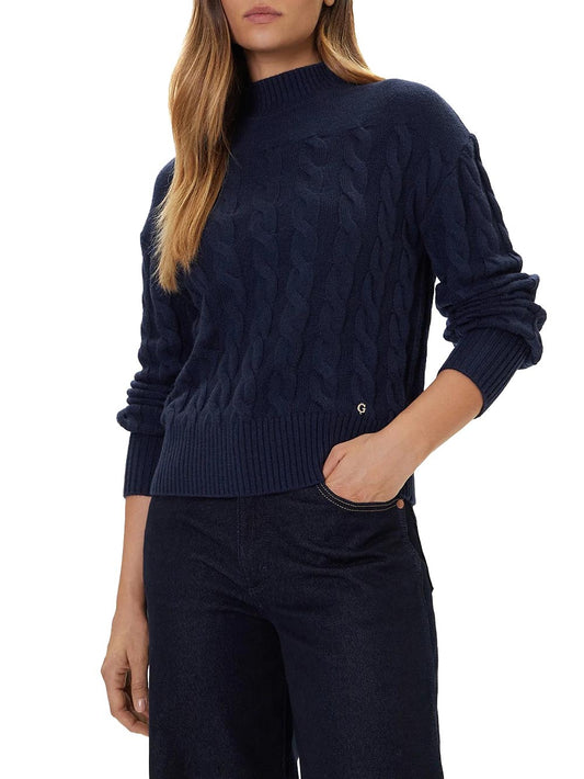 Guess Maglia Donna W5br30 Z1192 Blu