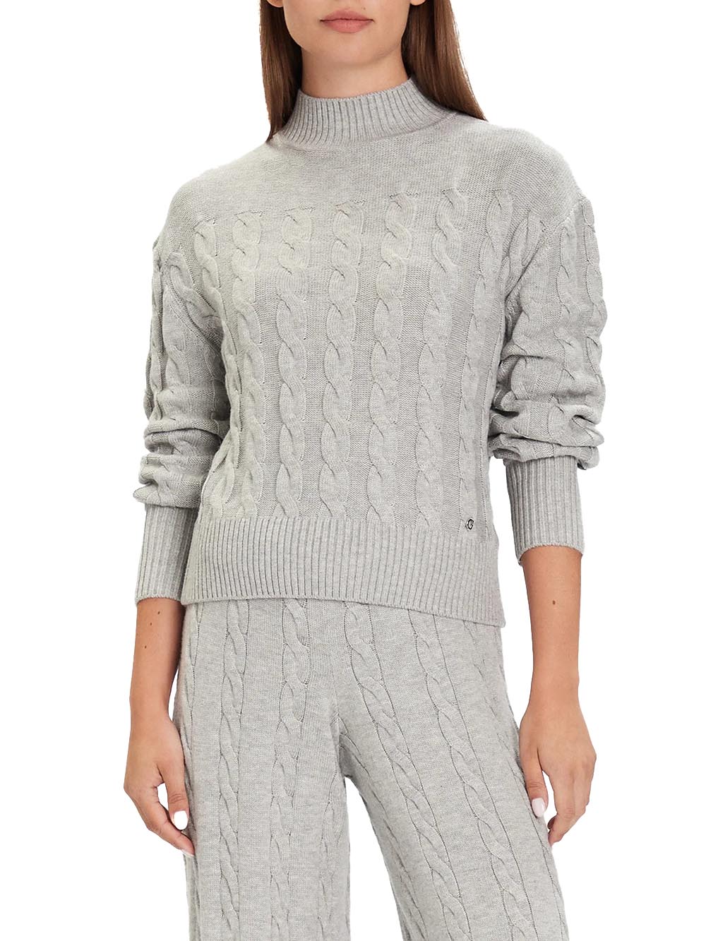 Guess Maglia Donna W5br30 Z1192 Grigio chiaro